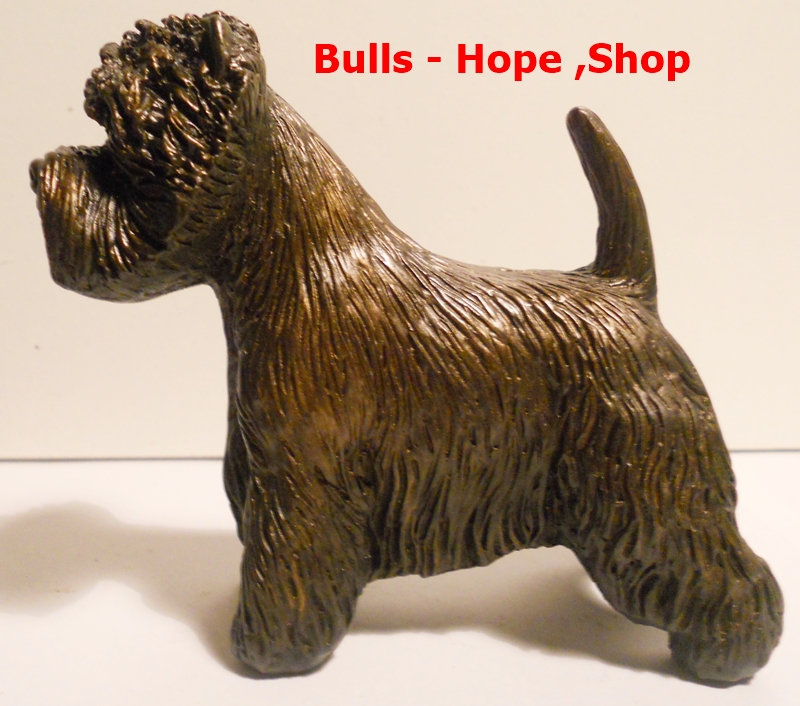 West Highland Terrier , Cold Cast Bronze