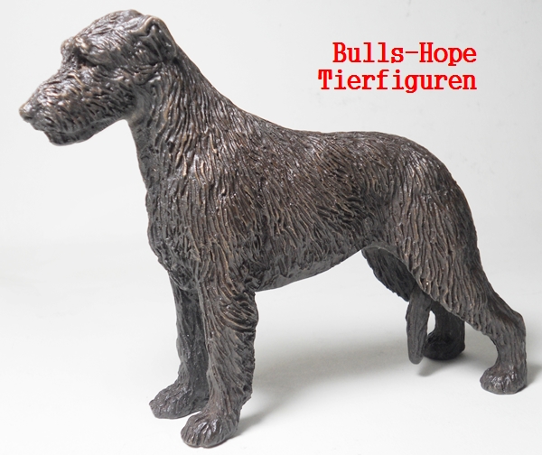 Irish Wolfhound , Cold Cast Bronze